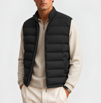 Men's Lightweight Sleeveless Gilet Vest with Insulated Fill