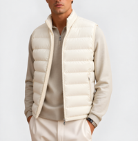 Men's Lightweight Sleeveless Gilet Vest with Insulated Fill