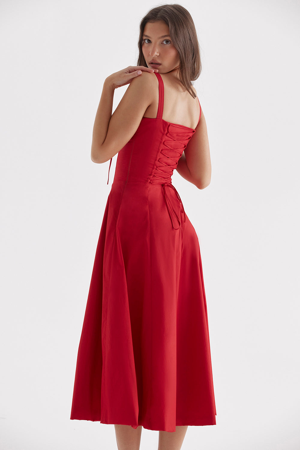 Women's Mini Wedding Guest Dress with Floral Print and Sweetheart Neckline