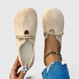 Women's Slip On Loafers with Flat Sole and Open Toe