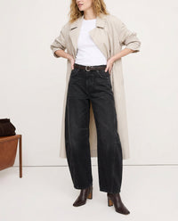 Women's Wide Leg Trousers with Animal Print and High Waist