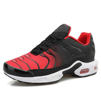 Men's Air Cushion Running Shoes with Lightweight Sole Side