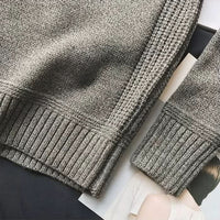 Men's Alpine Haven Sweater with Elbow Patch Detail Back