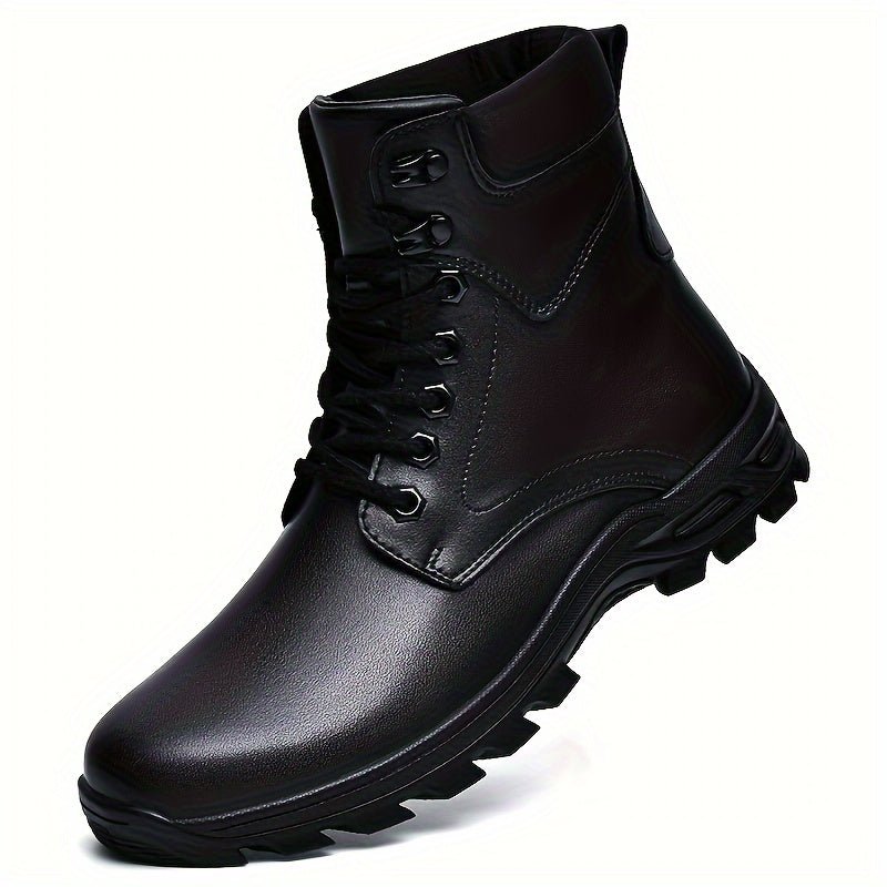 Men's Ankle Boots | Tall Shaft with Rugged Sole Side