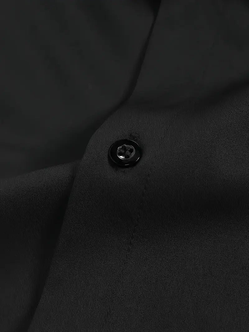 Men's Breathable Long Sleeve Slim Fit Shirt View 22