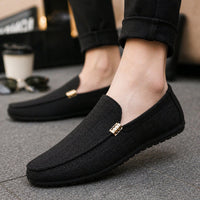Men's Canvas Slip-On Loafers with Everyday Style Full