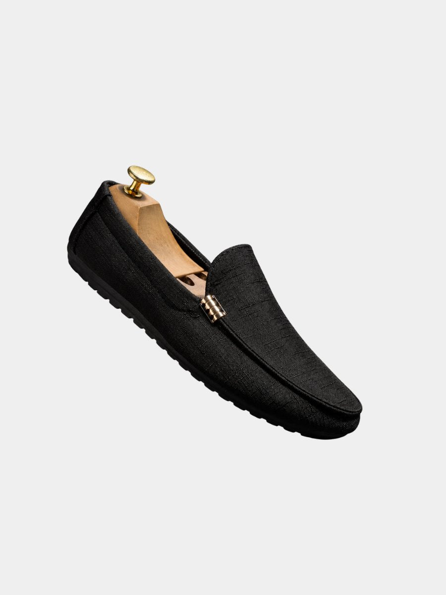 Men's Canvas Slip-On Loafers with Everyday Style Hero