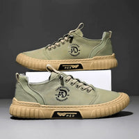 Men's Classic Everyday Sneakers with Waffle Sole Back