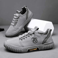 Men's Classic Everyday Sneakers with Waffle Sole Full