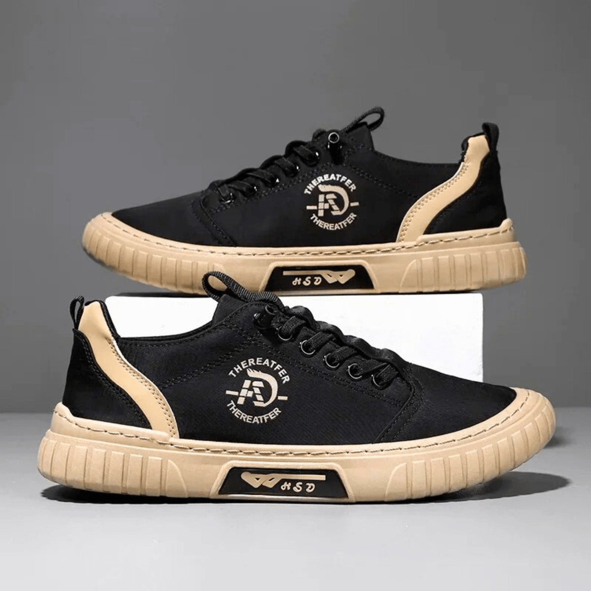 Men's Classic Everyday Sneakers with Waffle Sole Lifestyle