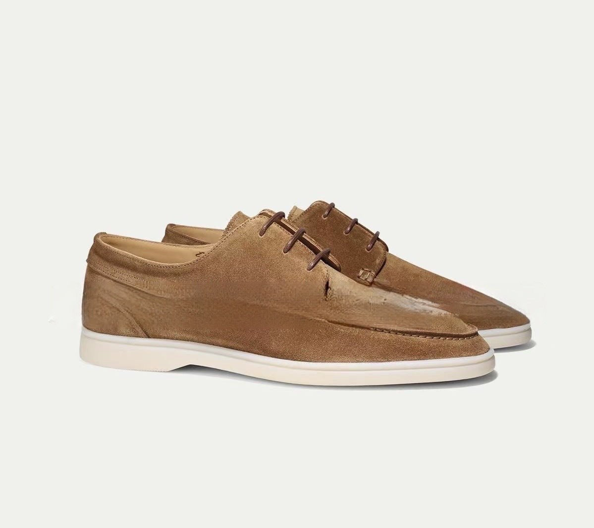 Men's Classic Leather Loafer Shoes | Slip On with Timeless Style Angle
