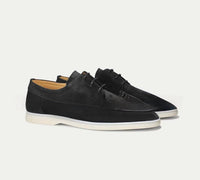 Men's Classic Leather Loafer Shoes | Slip On with Timeless Style Close Up