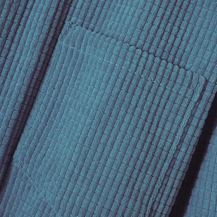 Men's Corduroy Hoodie with Adjustable Hood Detail