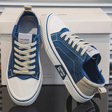 Men's Cushioned Lace-Up Shoes with Impact Absorbing Sole