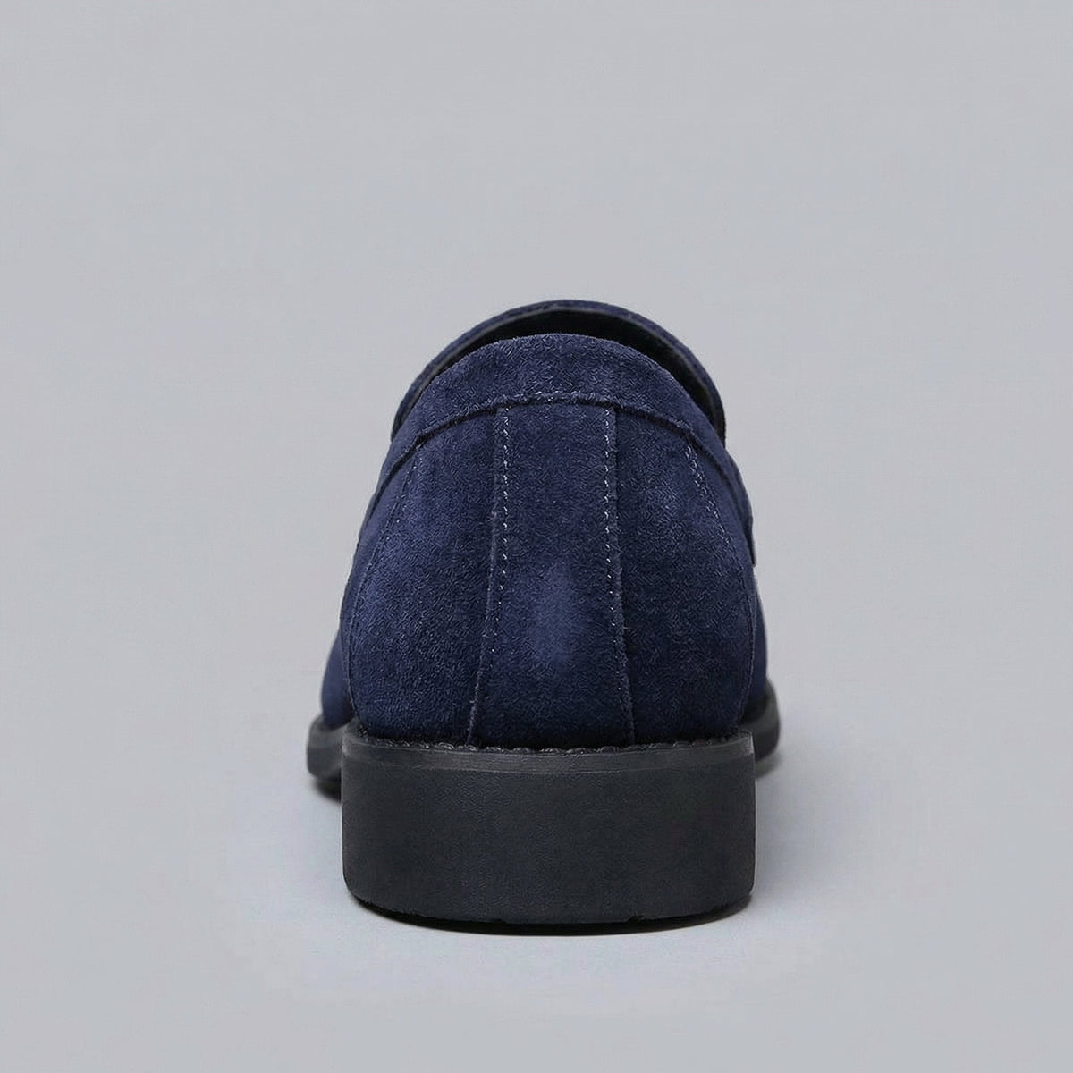 Men's Elegant Business Loafers with Slip On Finish Side