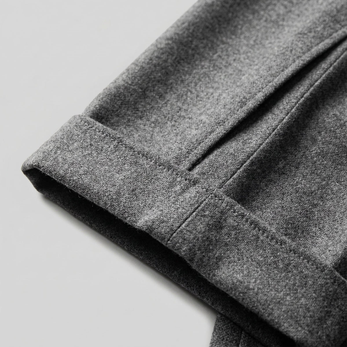 Men's Elegant Pleated Trousers with Side Adjuster Lifestyle