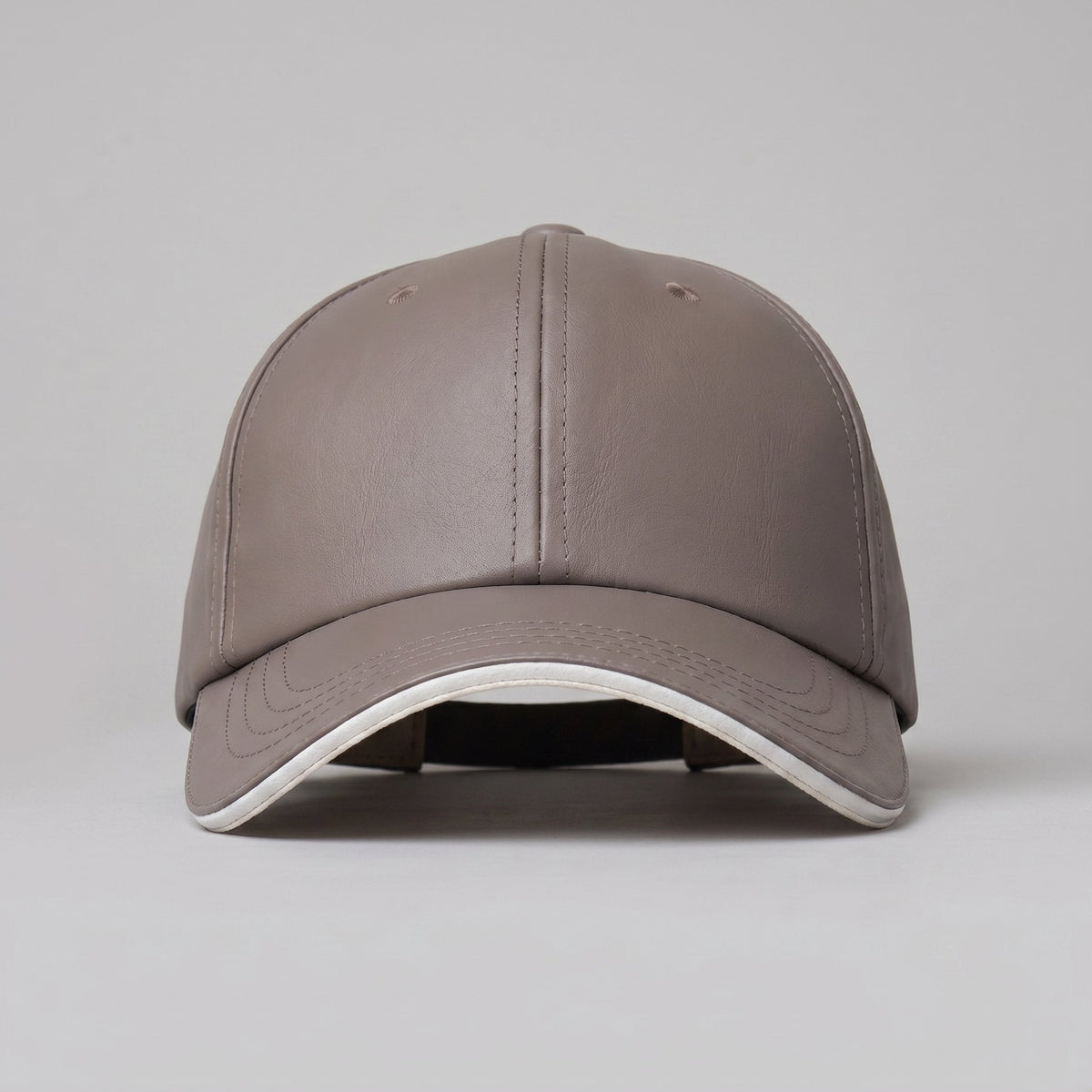 Men's Elegant Two-Tone Cap with Contrast Brim Alternate