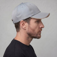 Men's Elegant Two-Tone Cap with Contrast Brim View 12