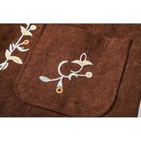 Men's Floral Embroidered Waistcoat | Smart Occasion Layer Close Up