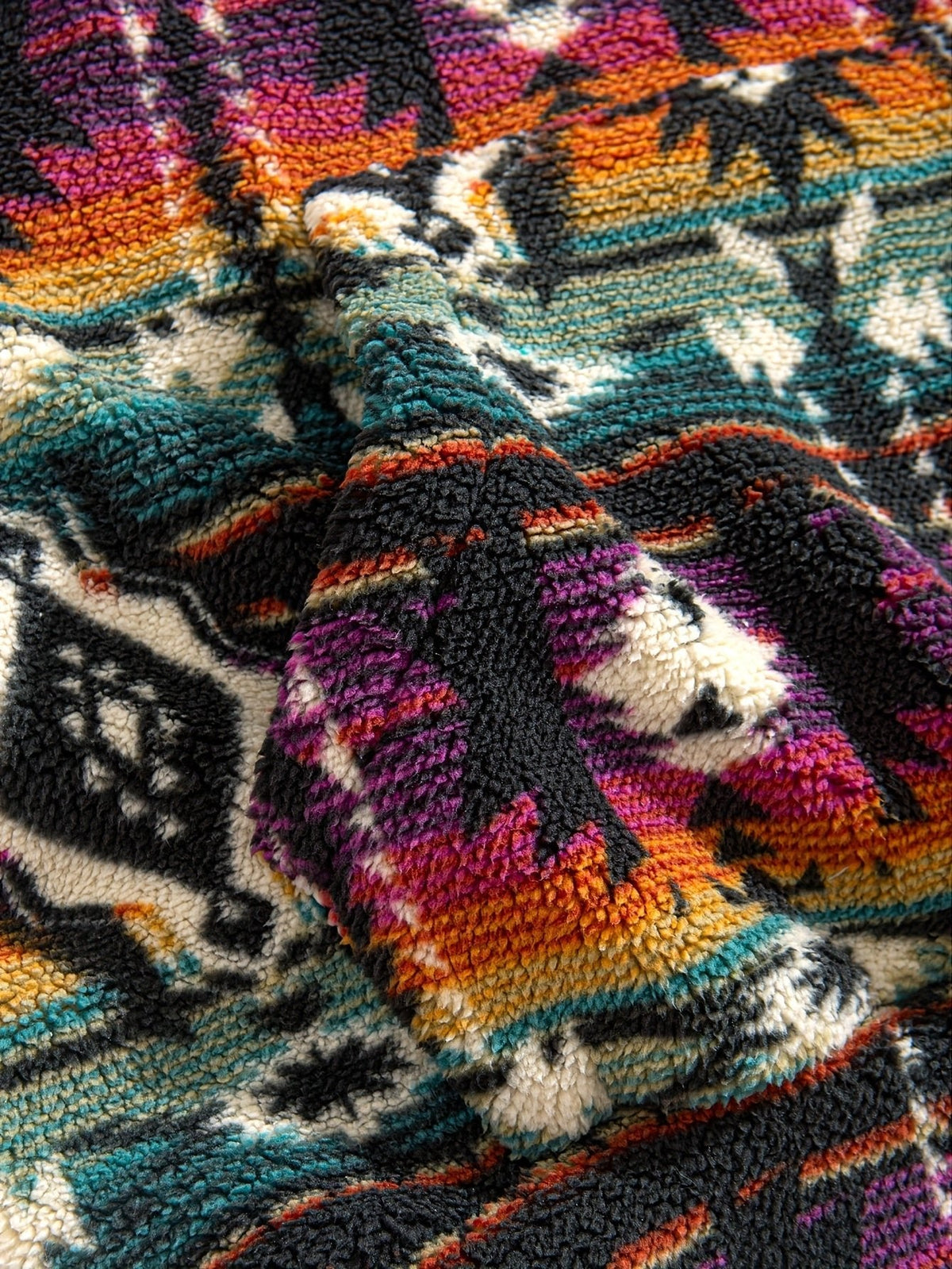 Men's Heritage Patterned Hoodie Back