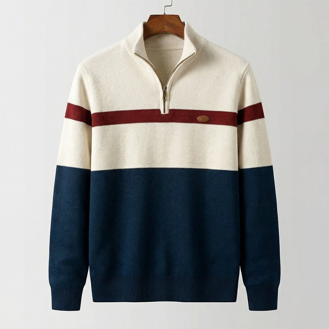 Men's Heritage Quarter-Zip Cotton Pullover Hero