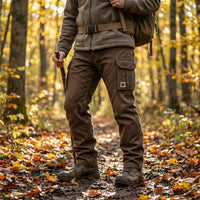 Men's Insulated Utility Pants | Heavyweight Canvas with Cargo Pockets Front