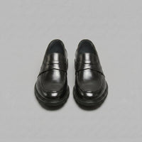 Men's Leather-Look Penny Loafers with Rubber Sole Alternate