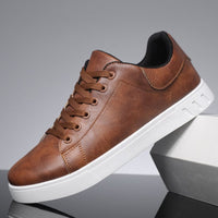 Men's Leather Sneakers | City-Ready with Refined Sole Front