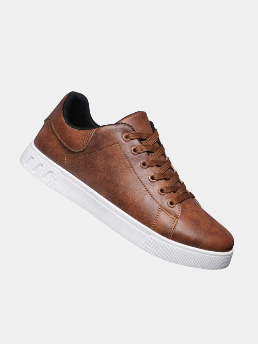 Men's Leather Sneakers | City-Ready with Refined Sole Hero