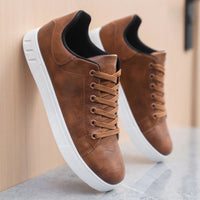 Men's Leather Sneakers | City-Ready with Refined Sole Lifestyle
