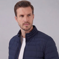 Men's Lightweight Puffer Spring Jacket with Quilted Finish Alternate