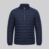 Men's Lightweight Puffer Spring Jacket with Quilted Finish Full