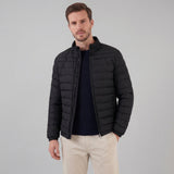 Men's Lightweight Puffer Spring Jacket with Quilted Finish