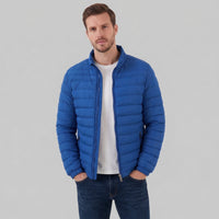 Men's Lightweight Puffer Spring Jacket with Quilted Finish View 11