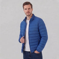 Men's Lightweight Puffer Spring Jacket with Quilted Finish View 12