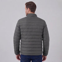 Men's Lightweight Puffer Spring Jacket with Quilted Finish View 17