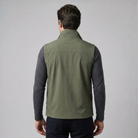 Men's Lightweight Utility Gilet with Zip Pockets Detail