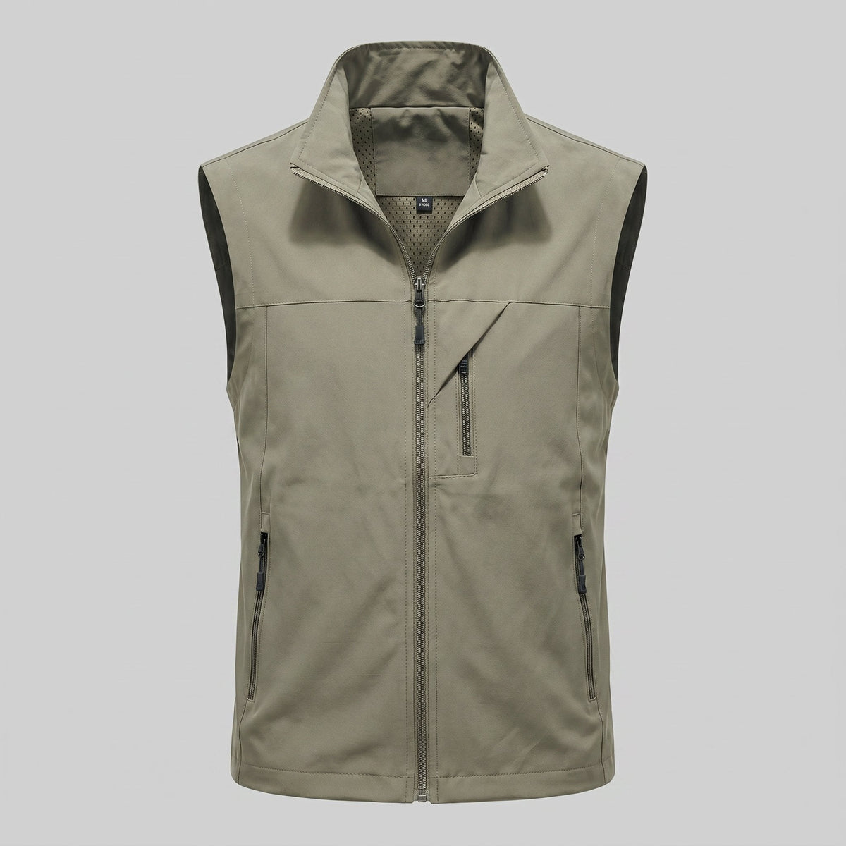Men's Lightweight Utility Gilet with Zip Pockets View 20