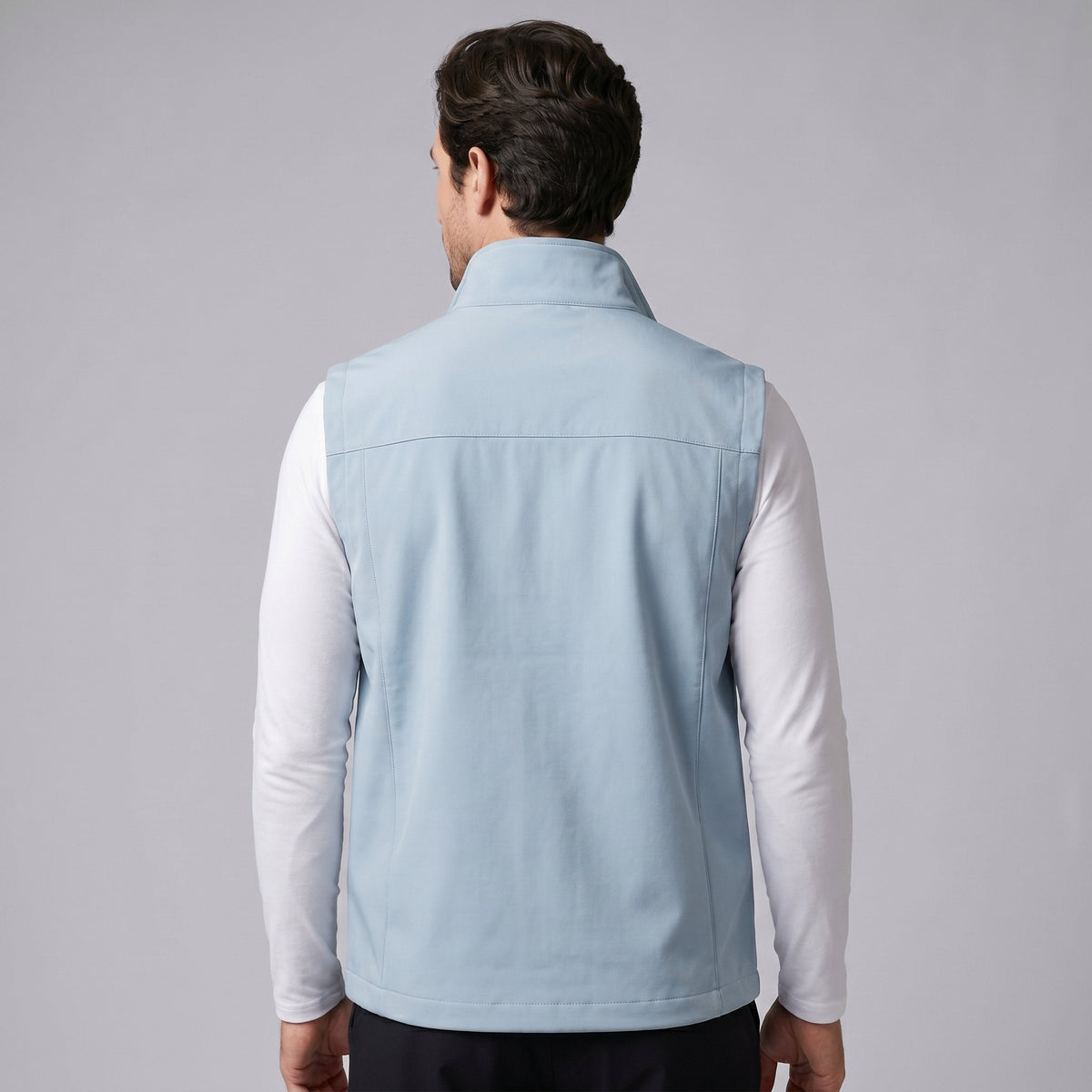 Men's Lightweight Utility Gilet with Zip Pockets View 23