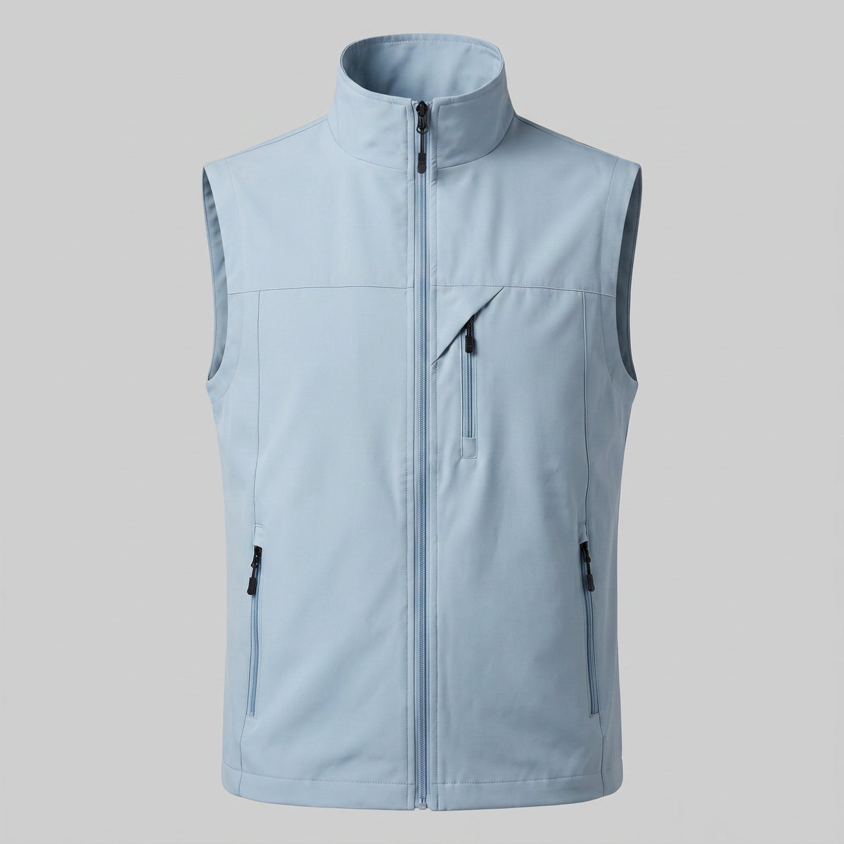 Men's Lightweight Utility Gilet with Zip Pockets View 25