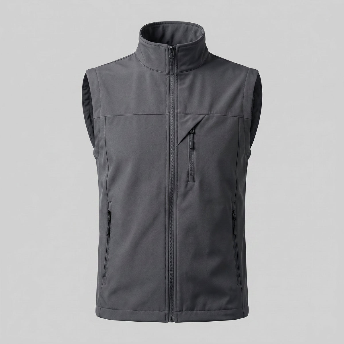 Men's Lightweight Utility Gilet with Zip Pockets View 30