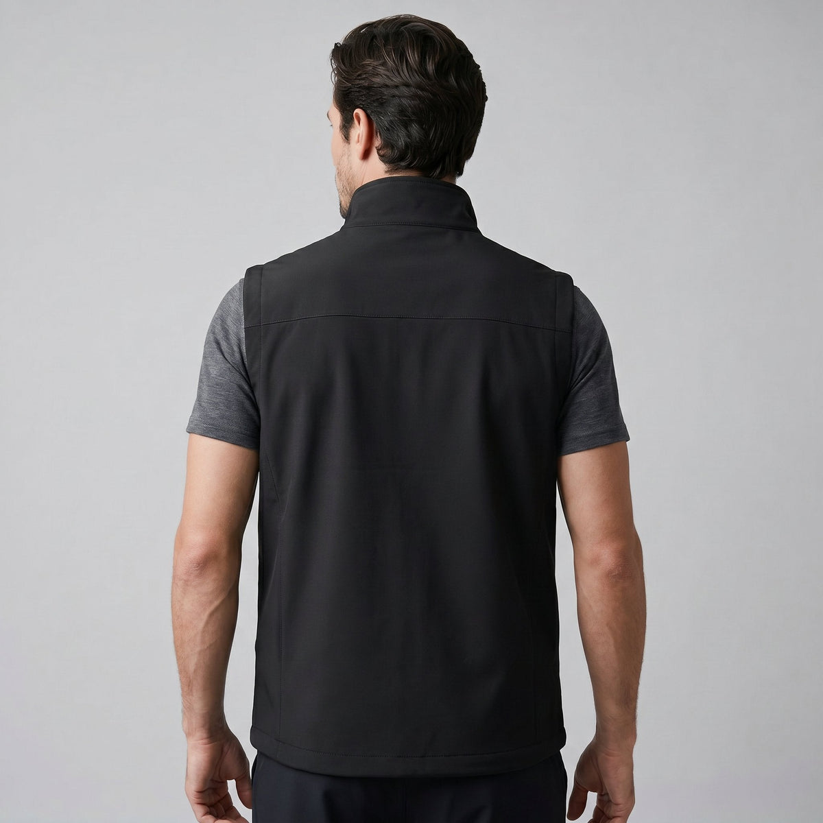 Men's Lightweight Utility Gilet with Zip Pockets View 33