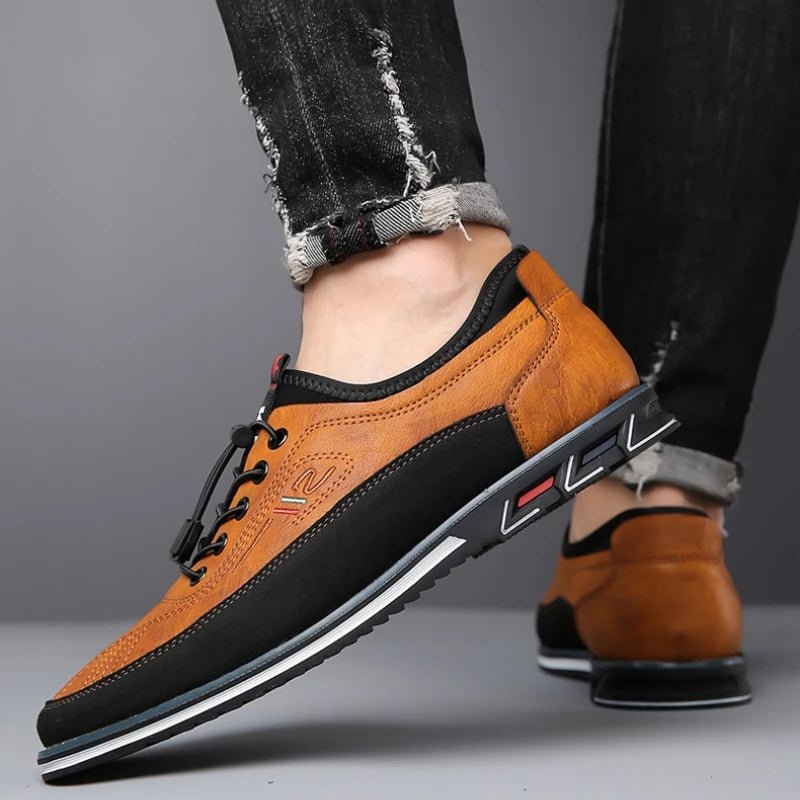 Men's Orthopedic Shoes | Everyday Comfort with Leather Sole Lifestyle