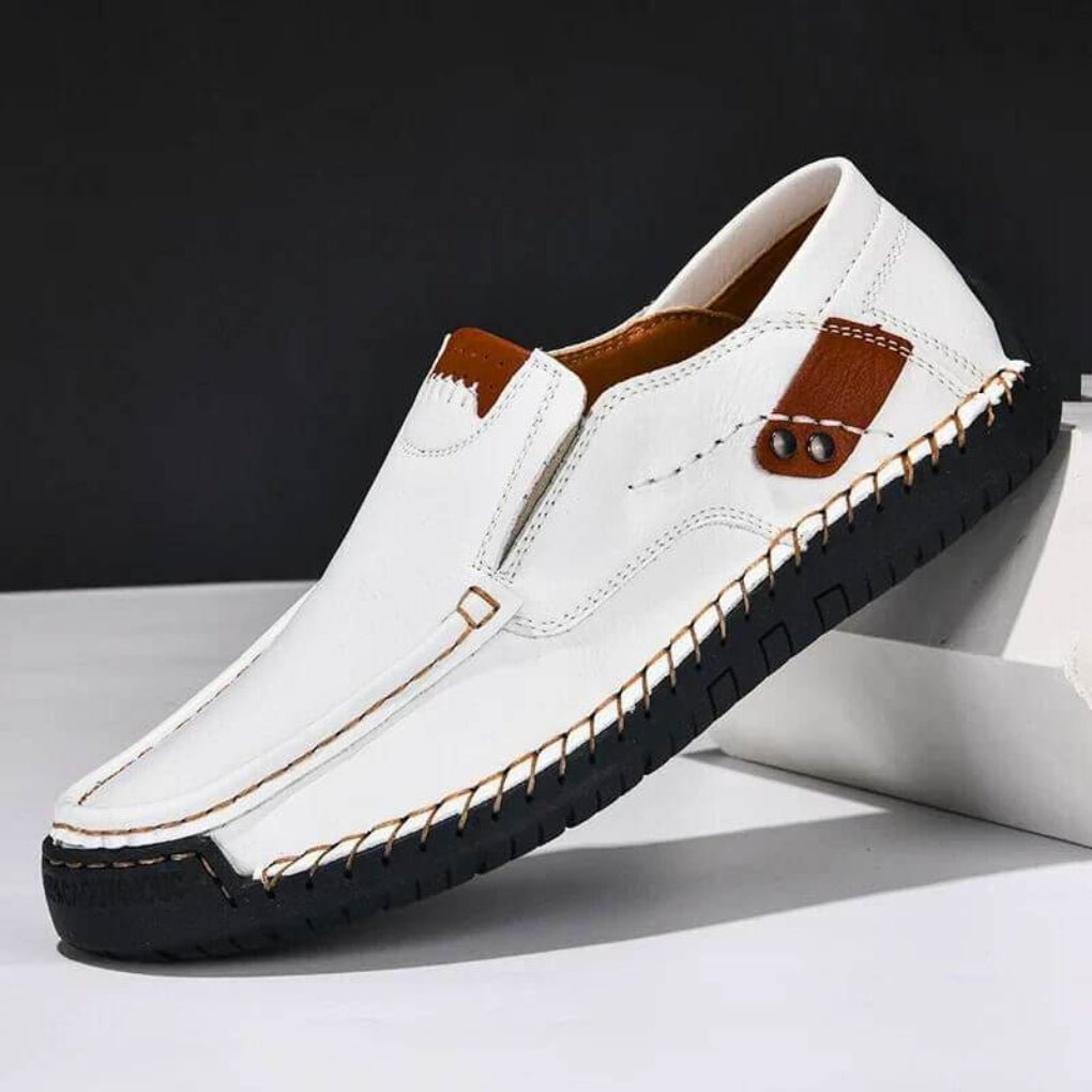 Men's Orthopedic Slip On Shoes with Arch Support Back