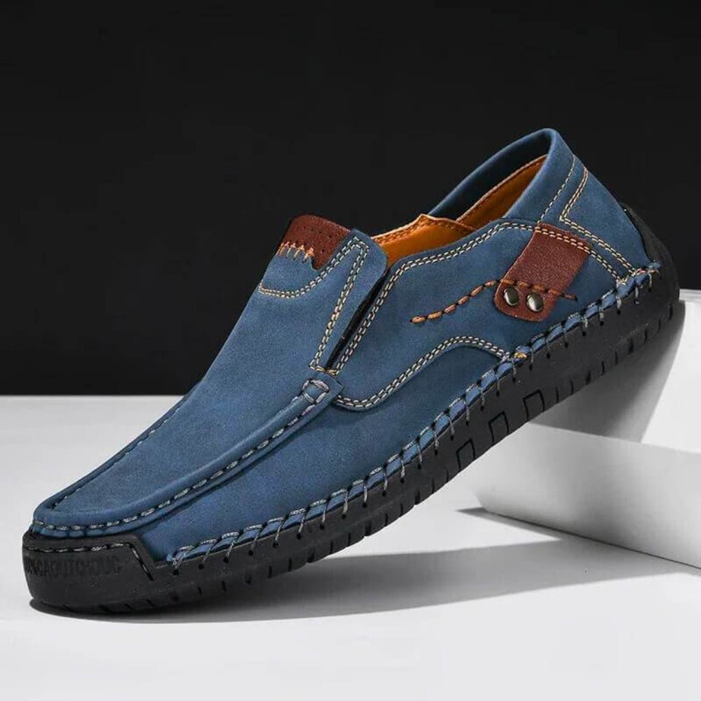 Men's Orthopedic Slip On Shoes with Arch Support Detail