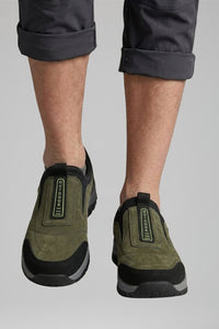 Men's Orthopedic Walking Shoes with Slip-On Design Angle
