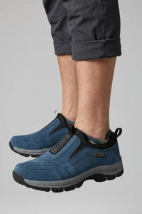 Men's Orthopedic Walking Shoes with Slip-On Design Back