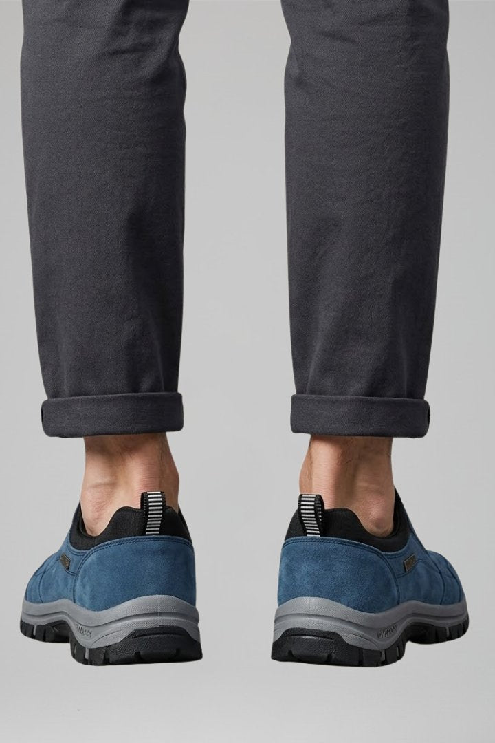 Men's Orthopedic Walking Shoes with Slip-On Design Close Up