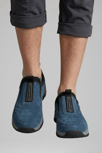 Men's Orthopedic Walking Shoes with Slip-On Design Detail