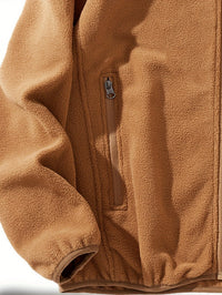 Men's Outdoor Jacket | Full Zip with Chest Pocket Angle